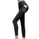 thumbnail image 1 of Pantalones de yoga Pantalones de yoga de talle alto para mujer con mallas superelásticas de bolsillo para entrenamiento de gimnasio y correr 1 1, 1 of 5