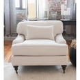 thumbnail image 2 of Elements Fine Home Furnishings Saint Tropez Seashell Standard Chair, 2 of 5