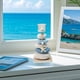 thumbnail image 4 of Candelabro de resina estilo mediterráneo | Decoración de mesa de madera | Adorno floral artesanal para decoración del hogar y regalos de cumpleaños | 21,8 x 12,5 x 10 cm (8,27 x 4,92 x 3,94 pulgadas), 4 of 6