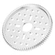 thumbnail image 5 of Cylindrical Aluminum Gear Aluminum 80 Tooth Spur Gears 4302‑0014‑0080 MOD 0.8 14mm, 5 of 5