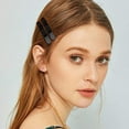 thumbnail image 2 of Women French Hair Barrettes Elegant Thin Fine Flat Long Short Hair Styling Hair Barrette Clips Vintage Hair Pins Hair Accessories, 2 of 8