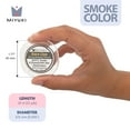 thumbnail image 2 of Miyuki Dura-Line Beading Thread – Durable Braided String, Smoke, 0.15 mm in Diameter, 20-Meter Spool, 2 of 7