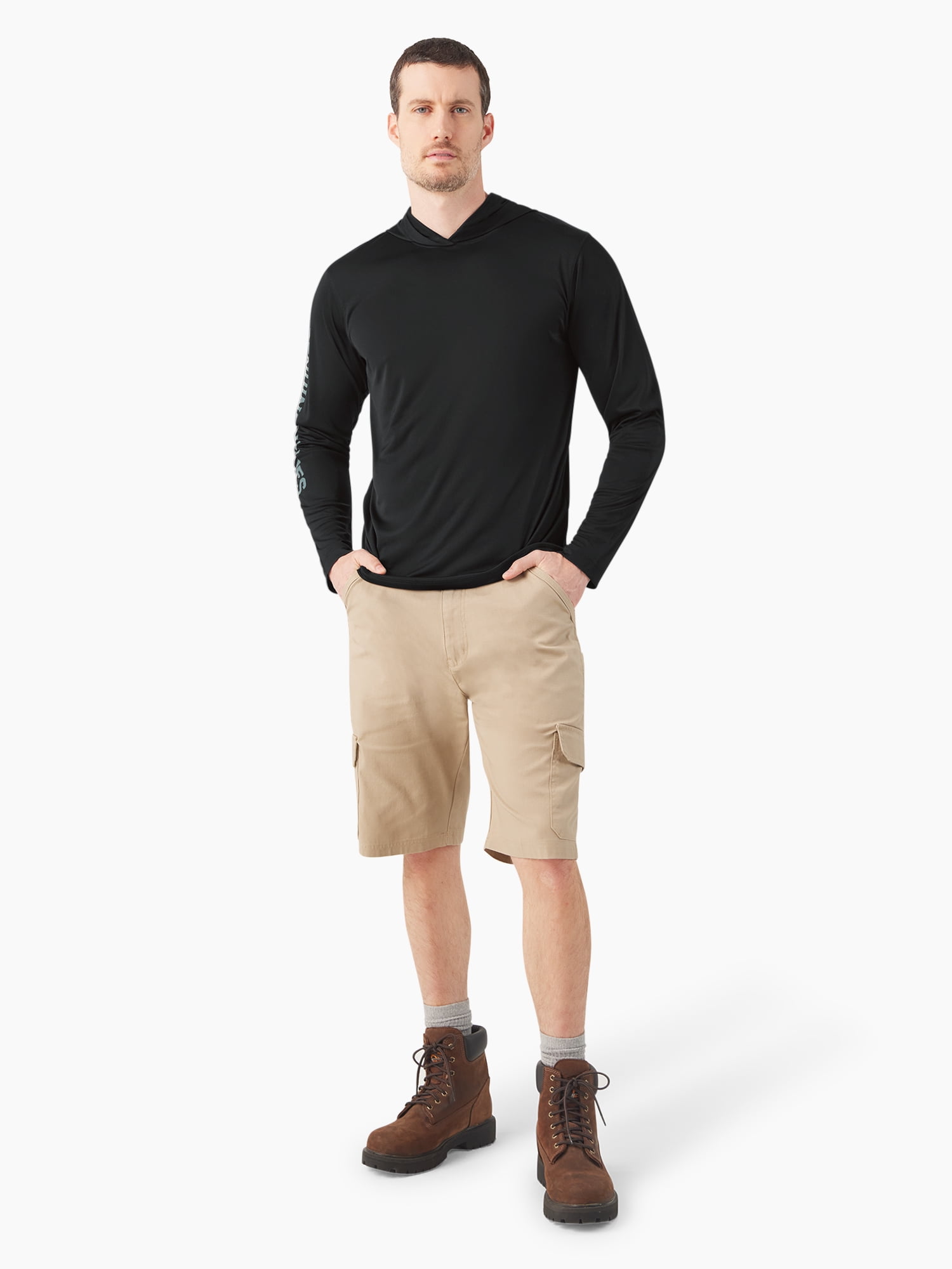 Genuine Dickies Long Sleeve Hooded Sun Shirt
