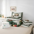 thumbnail image 5 of Feelyou Kawaii Retro Nutcracker Twin Bedding Sets 7-Piece, Christmas Plant Bedding Comforter Set, Kids Teen Child Reversible Sheet Sets, Microfiber Bedroom Decor, 5 of 7