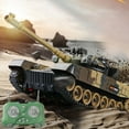 thumbnail image 4 of Gqtwoy Remote Controlled Tank, 2.4G Wireless Tank, 360° Rotating Turret, Simulated Sound Effects, Perfect Gift for Collectors, Durable ABS Plastic Construction, 4 of 8