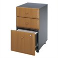 thumbnail image 2 of Bowery Hill 3 Drawer Mobile Pedestal in Natural Cherry, 2 of 2