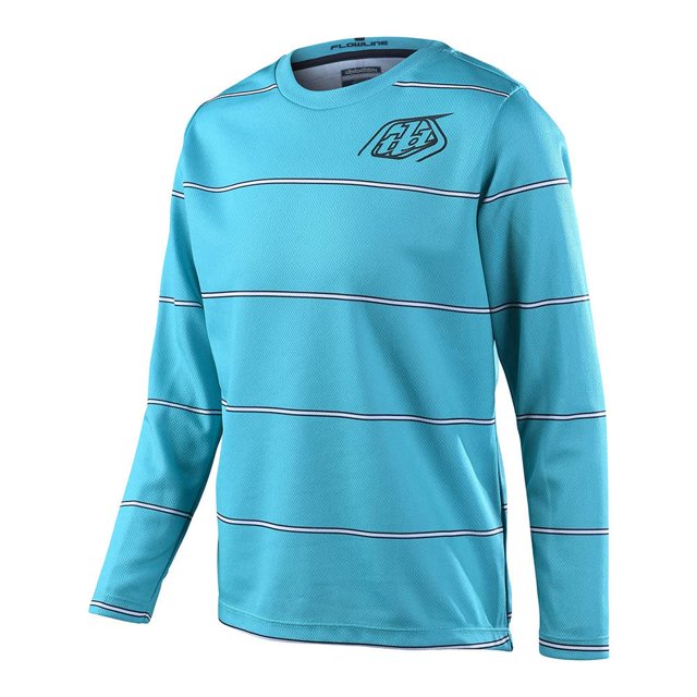 Troy Lee Designs Ciclismo Mtb Bicicleta Mountain Bike Jersey Camisa para jóvenes Flowline Ls Jersey (Ivy Xs)