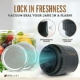 thumbnail image 4 of All-New 2026 Electric Mason Jar Vacuum Sealer Kit – Automatic Rechargeable Sealer for Mason Jars – Includes 5 Lids (Regular & Wide Mouth), Lid Opener, & Type-C Cable – Eco-Friendly Food Preservation, 4 of 4