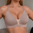 thumbnail image 7 of Byworldtasic Women's Seamless Bra Wire-Free Invisible No Trace No Marks Ultra-Soft Comfort Everyday Bralettes, 7 of 7