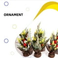 thumbnail image 4 of Bewildely Árbol de Navidad Cono de pino artificial Boda Año Nuevo Decoración de Navidad Hogar Hotel Centro de Ornamento para niños Niños Kits de decoración para fiestas L Tipo 3 Bewildely HA070118-05, 4 of 5
