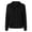 O176 Black, variant on Likimi Womens Hoodies With Zipper Pocket Long Sleeve Hooded Sweatshirt For Women Solid Color Winter Warm Fashion Comfort Cardigan Black Size L