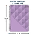 thumbnail image 4 of Cuaderno Profesional Doble Argolla Ferrini Unicolor 120 Hojas Pack 6 Cuadro Chico, 4 of 5
