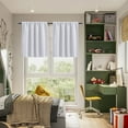 thumbnail image 4 of WIFKLSIIPG Solid Color High Precision Short Curtain Living Room Bedroom Kitchen Partition Curtain White 76*92cm, 4 of 9