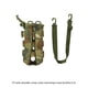 thumbnail image 3 of Yuarrent Bolsa de botella de agua de viaje de 2,5 l, funda ajustable con cordón para botella, escalada, senderismo, Camping, bolsas de agua, Escalada Camuflaje Verde 2.5L/Correa para el hombro, 3 of 6