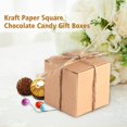 thumbnail image 3 of Caja De Dulces De Boda, Caja De Papel Kraft, Caja De Favores De Boda, Caja De Propuestas De Damas De Honor Para Regalos Para Bodas, Ocasiones Importantes, Festivales Especiales Amonsee Otros, 3 of 8