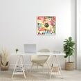 thumbnail image 2 of Stupell Urban Graffiti Bitcoin Symbol Beauty & Fashion Painting White Framed Art Print Wall Art, 2 of 7
