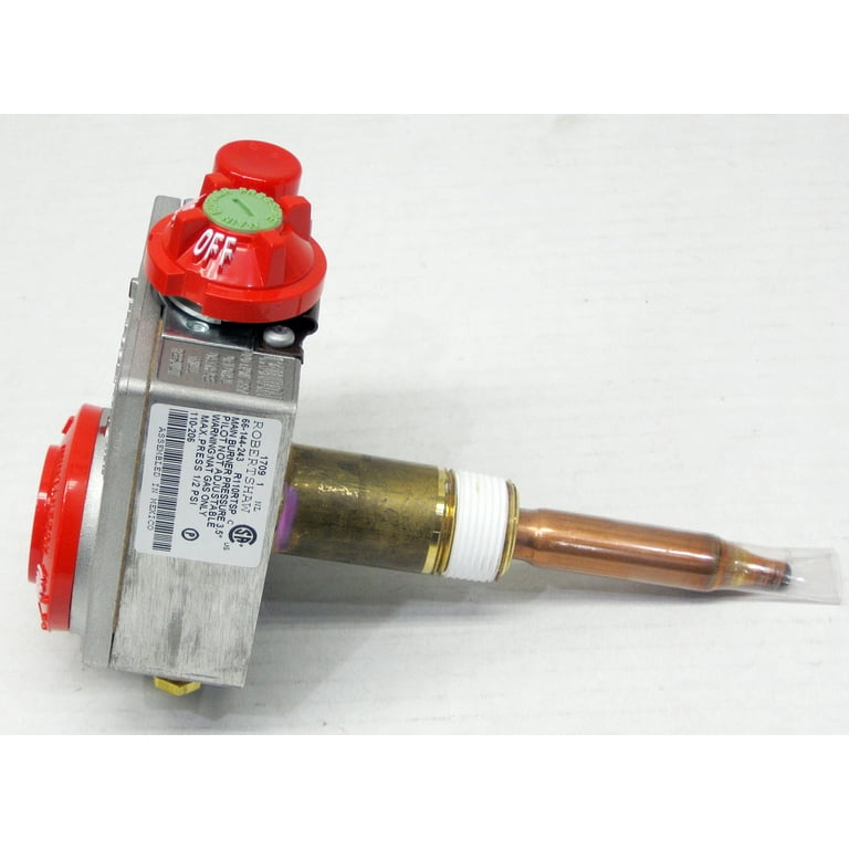 Gas Water Heater Thermostat Valve Robertshaw 110-206 (R110RTSP) -  Walmart.com