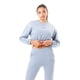 thumbnail image 1 of Hype - Suéter Crop Top Niñas (Gris), 1 of 2