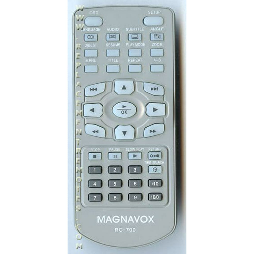 Magnavox RC700 (p/n S06060) TV/DVD Combo Remote Control (refurbished