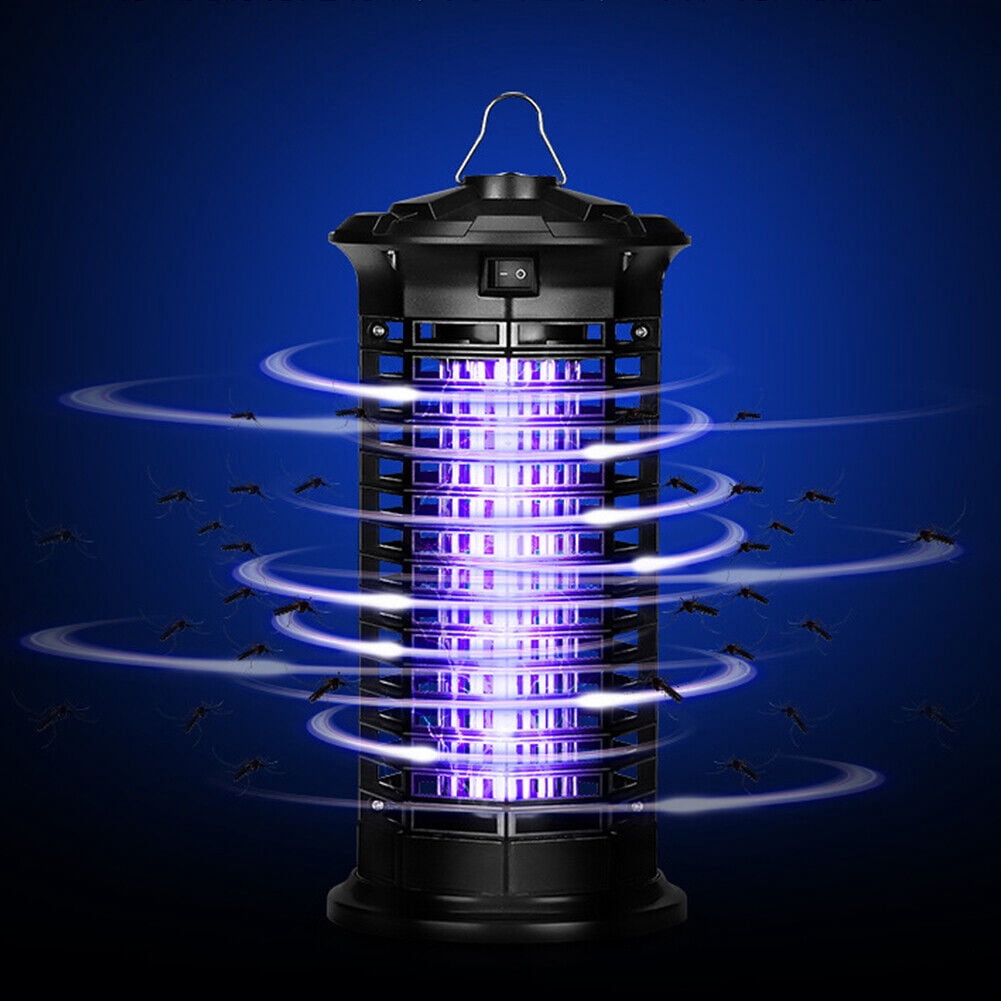 US Electric Fly Gnat Killer Lamp Pests Fly Insect Trap Mosquito Bug Zapper 4000V