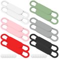 thumbnail image 1 of FUYGRCJ 12 piezas Portalápices magnéticos de silicona ajustable Portalápices magnético de varios colores Clip de portalápices magnético reutilizable con 12 hojas magnéticas Fuerte magnético, 1 of 8