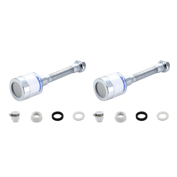 Inteprter Grifo de aireador de aumento de presión de filtro de extensión de ahorro de agua cabeza desmontable a prueba de salpicaduras fregadero de Type1 NO1 Inteprter CBP185677