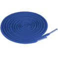 thumbnail image 1 of CHOK 2 Paires de Lacets Ovales Demi-Ronds pour Chaussures de Course Blanc 140cm/55.11”, 1 of 4
