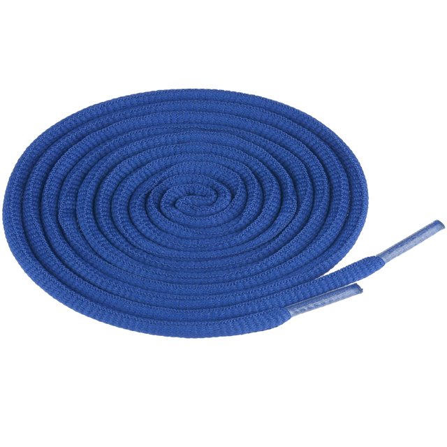 CHOK 2 Paires de Lacets Ovales Demi-Ronds pour Chaussures de Course Blanc 140cm/55.11”