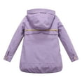 thumbnail image 2 of Richie House Girls' Hooded Jacket With Contrasting Trims And Lining RH1676, 2 of 2