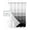Grey, variant on No Hook Shower Curtain with Snap in Liner, Black and Grey Striped Gradient Rustic Wood Board Hotel Shower Curtains for Bathroom, Washable Shower Curtain Liner Set with Mesh Top Window, 36"x72"