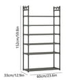 thumbnail image 6 of YOTQUSKI 6-Tier Shoe Storage Rack,Shoe Organizer for Entryway, Zapatero Para Closet, Shoe Stand for Bedroom, Shoe Rack with Hook for Hallway, Foyer, Closet, Cubbies, 6 of 6