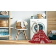 thumbnail image 2 of Ahgly Company Machine Washable Indoor Round Transitional Light Coral Pink Area Rugs, 8' Round, 2 of 7