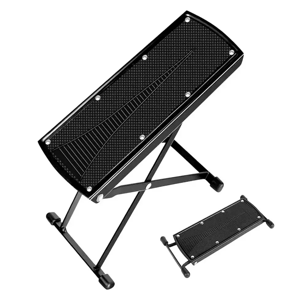 RIWPKFH Guitar Foot Stool Solid Support Easy Storage Floor Protection Footrest for Classical Acoustic Electric Guitar Guitar Player