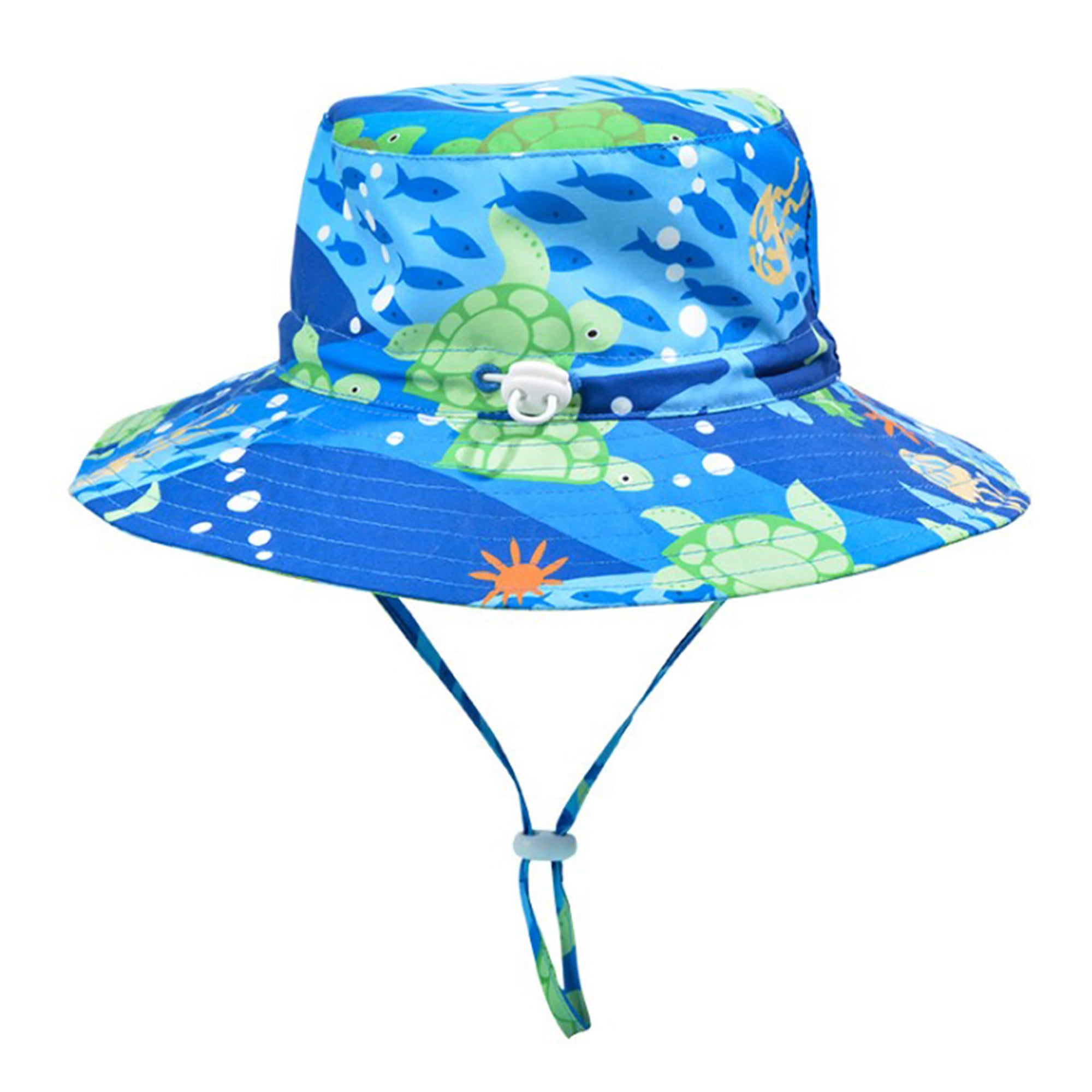 Kids Floral Print Fisherman Cap Bucket 
