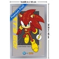 thumbnail image 3 of DC X Sonic The Hedgehog - Sonic Lightning Fast Wall Poster, 14.725" x 22.375" Framed, 3 of 5