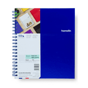 1 Subject Spiral Notebook Graph Ruled 8.5"x11" ELECTRIC Blue