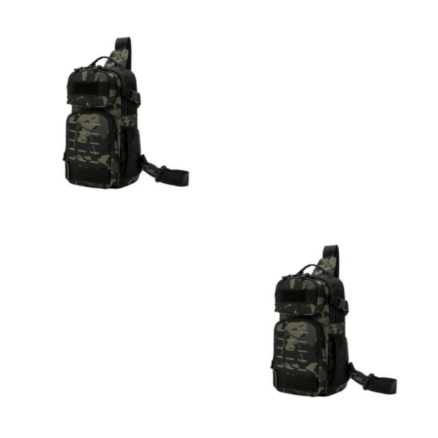 Minnieouse extensible de tela con bandolera transpirable para acampar y escalar, bolsa de pecho, capacidad para equipo de Camping Type3 NO3