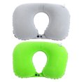 thumbnail image 4 of Kitandove 2Pcs U-Shaped Chair Neck Pillow Flocking Material Inflatable Design for Sleep, 4 of 8