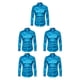 thumbnail image 2 of Qarigey Camisa transpirable para hombre Satén con mangas largas - Trabajo Boda o hogar Camisa para hombre Manga larga formal Azul grande XL Type2 NO2, 2 of 6