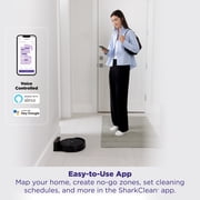 Shark Navigator Robot Vacuum, Smart Path Navigation, Row-by-Row Mapping, Object Detection, RV2100