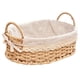 thumbnail image 1 of Cestas de Almacenamiento Tejidas A Mano con Asas, Organizador de Cocina, Caja de Cosméticos para Dormitorio, Baño, Desayuno, Fruta, Decorativa, A, 1 of 5
