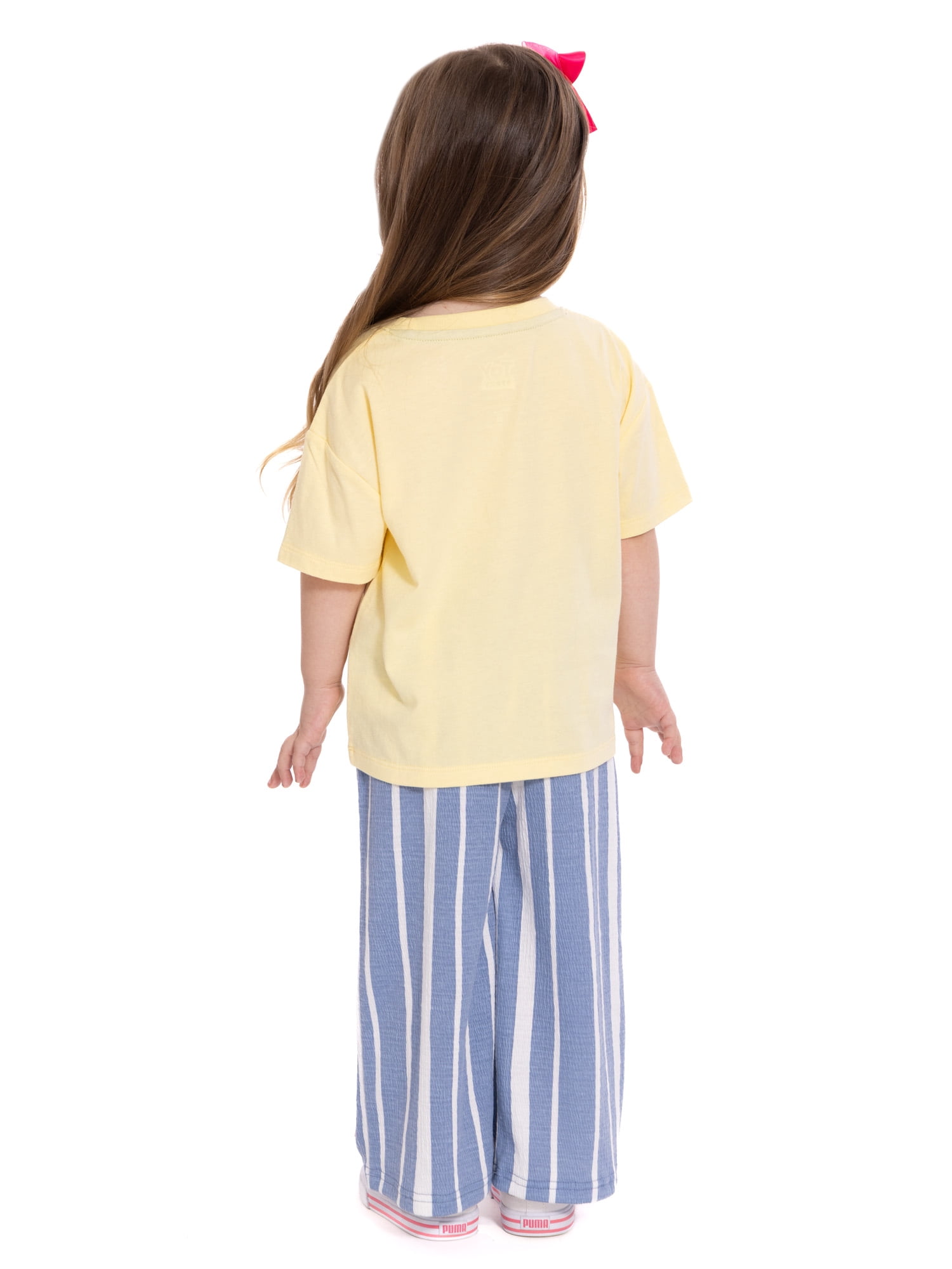 Toy Story Toddler Girls Graphic Tee and Stripe Pants Set, 2-Piece, Sizes 12M-5T
