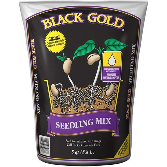 Black Gold Seedling Mix 8qt