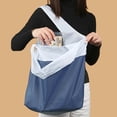 thumbnail image 3 of Patchwork Folding Shopping Bag Reusable Large Capacity Grocery Bag for Convenient Travel, 3 of 8