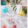 thumbnail image 3 of Kumdkd 5-Pack Clear Plastic Fillable Ornaments 2" - Shatterproof DIY Christmas Craft Balls for Tree Decor & Personalized Gifts, 3 of 7