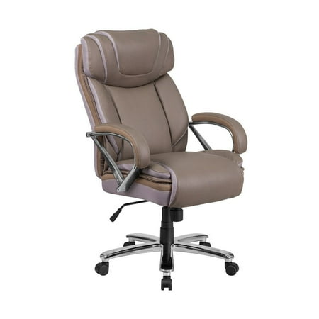 Offex Hercules Series And Tall Taupe Leather Executive Swivel Offex Hercules Series And Tall Taupe Leather Executive Swivel Office Chair With Extra Wide Seat