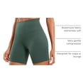 thumbnail image 4 of Shorts CRZ YOGA ButterLuxe Cintura Alta 15 cm Verde Oscuro XS, 4 of 5