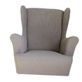 thumbnail image 3 of Abbracc Sofa Covers Seat Removable Stretch Spandex Protective Covers for Wing Arm, Sofa Brown, 3 of 9