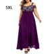 thumbnail image 5 of Jumpingount Vestido largo bohemio para mujer, vestido veraniego plisado elegante con estampado estético, ropa de moda para vacaciones en la playa y la noche Vestidos Púrpura 5XL Jumpingount AP011134-24, 5 of 5