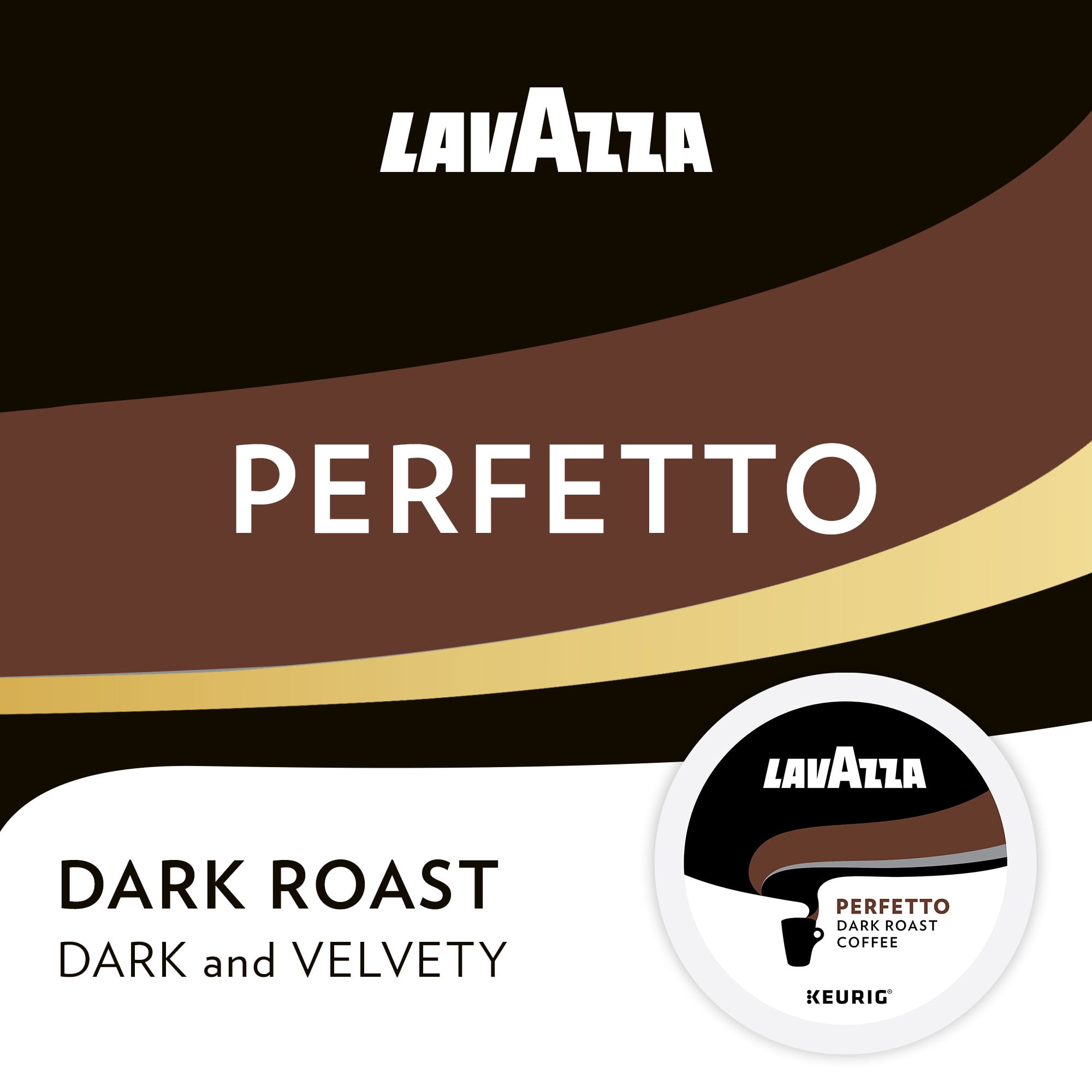 Lavazza Perfetto Single-Serve K-Cup Coffee Pods for Keurig Brewers, Medium Espresso Roast 22